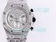 Iced Out Replica Audemars Piguet Royal Oak Chronograph Watch Silver Diamonds (3)_th.jpg